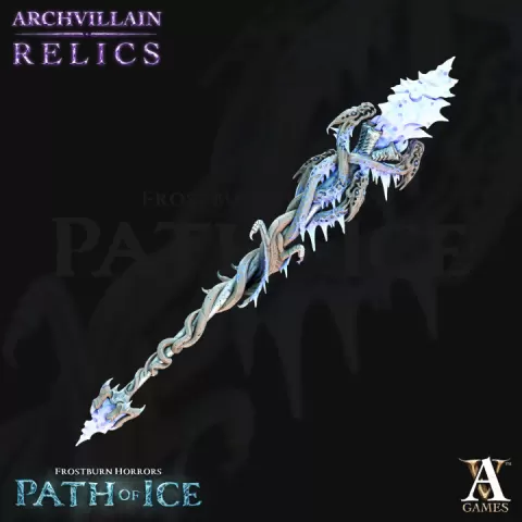 Archvillain Relics - Icewyrm Wand by Archvillain Games