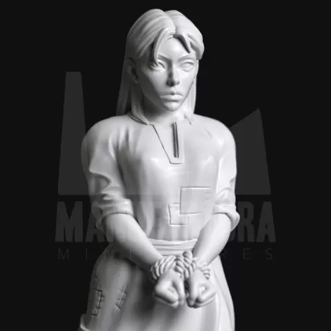 Sub Series 119d - Farmer Slave Girl by Manufaktura Miniatures LLC