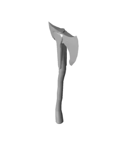 leviathen axe prototype.stl