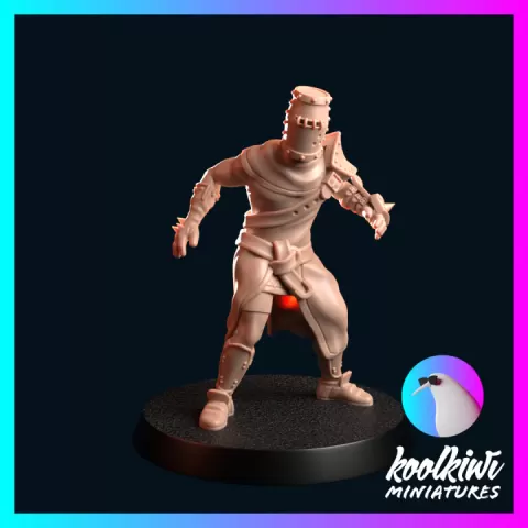 Fantasy Football - Knights of Avignon - Squire 4 by koolkiwi Miniatures
