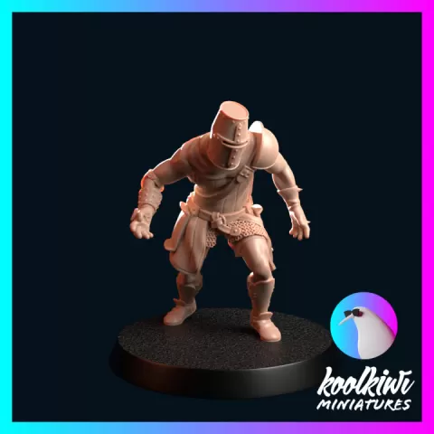 Fantasy Football - Knights of Avignon - Squire 1 by koolkiwi Miniatures