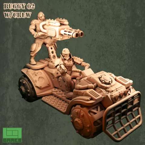 Buggy with Crew 02 by LOOTgames