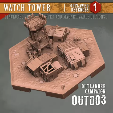 OUTD03 WATCHTOWER by PopovLaboratory