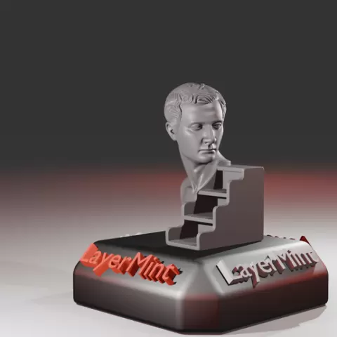 Classical Bust Desk Organizer