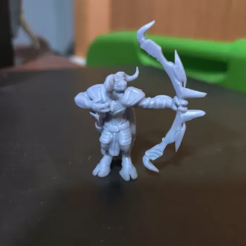 Minotaur Archer by Jesse Trowbridge