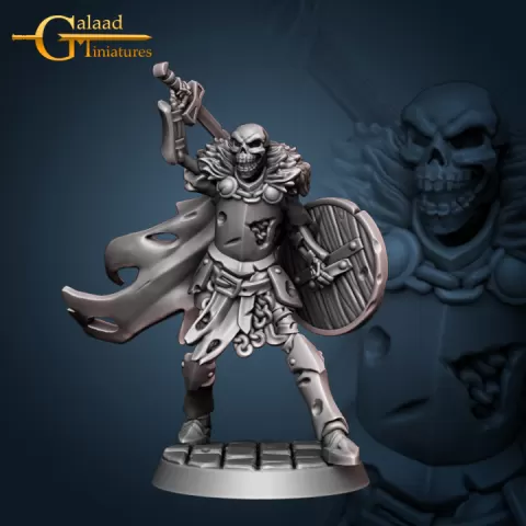 Skeleton Warrior by Galaad Miniatures