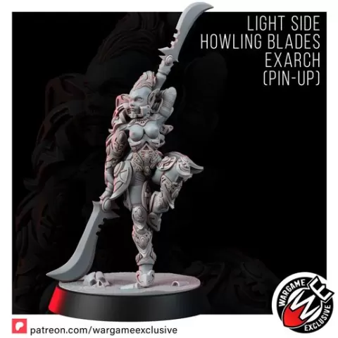 LIGHT SIDE HOWLING BLADES EXARCH (PIN-UP)