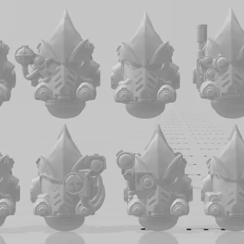 Marine Gravity Scaled Helmets