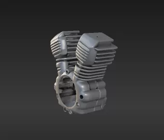 Engine Cylinder Cross-Section - Garage Decor Key Holder