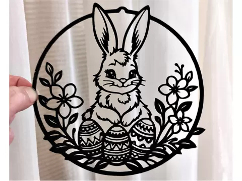 Easter 3D Decoration – Bunny 7