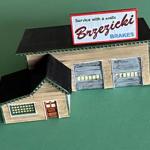 AUTO REPAIR HO SCALE