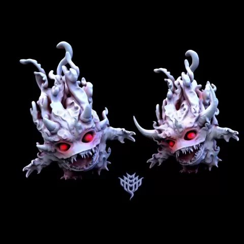 Infernal Leech (version 5 and 6) by Mini Monster Mayhem
