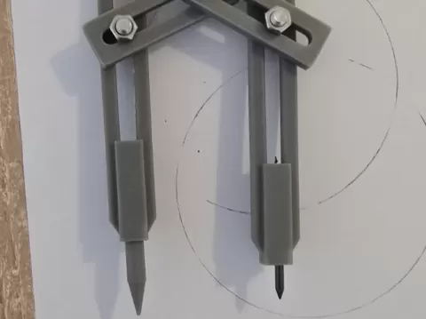 Heavy Duty Modular Beam Construction Compass