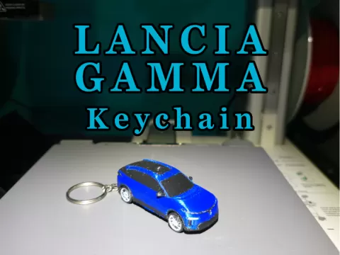 Lancia Gamma Keychain (PIP WW)