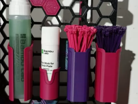 Ziptie Holder for HSW (100mm zipties)