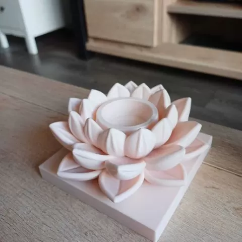 Lotus Tealight Holder (LED)
