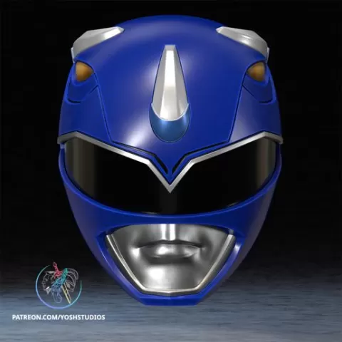 OG Blue Helmet 3D Printer STL File