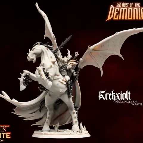 Krekxiolt on Horse, Harbinger of Wrath by Heroes Infinite