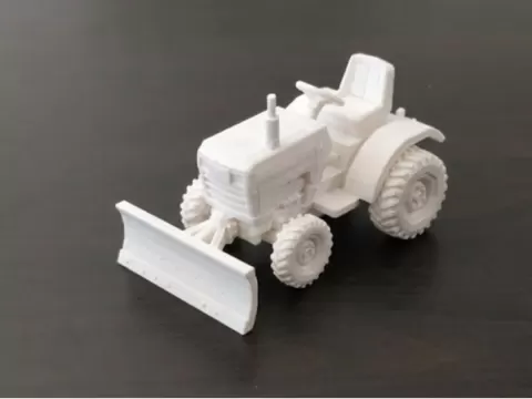 Snowplower Tractor