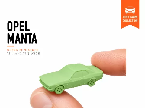 Tiny Opel Manta - Mini Cars Series
