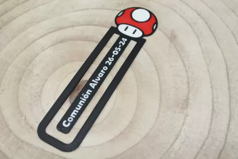 MUSHROOM BOOKMARK / MARCAPÁGINAS SETA - Franchescor