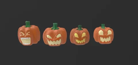 Pumpkin set - Mr3DBeast