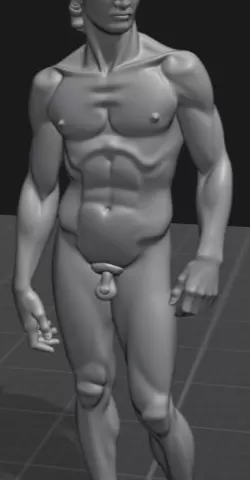David by Michelangelo Nude