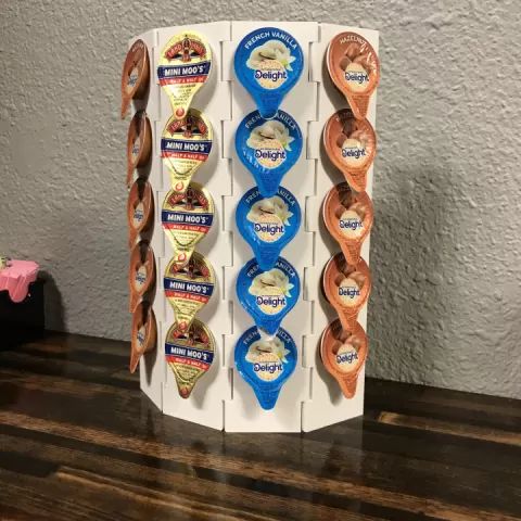 Coffee Creamer Tree (Print Flat) by Awkward Engineers