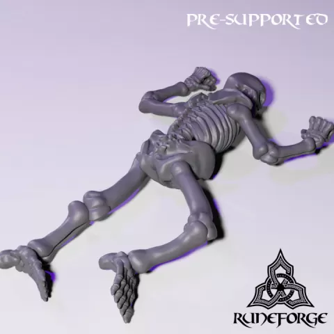 Graveyard Skeleton Bundle by Runeforge Studios