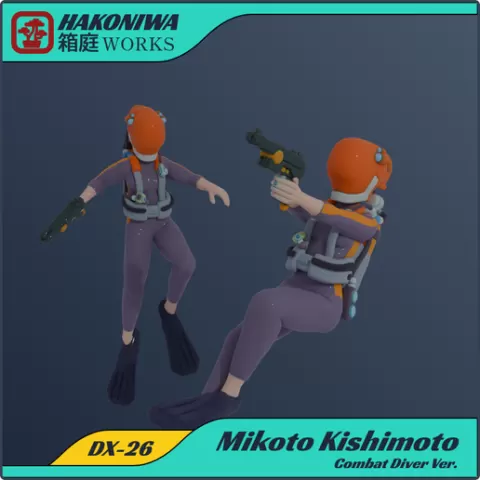 Mikoto Kishimoto - Combat Diver Ver.