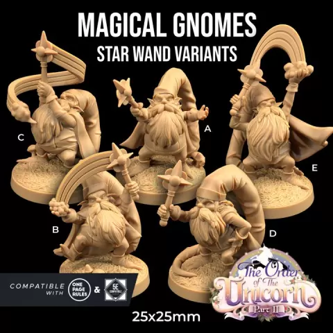 Magical Gnomes | PRESUPPORTED | Order of The Unicorn Pt.2 by The Dragon Trappers Lodge