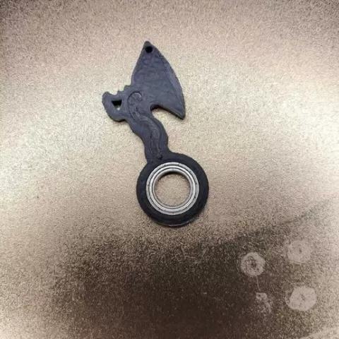 axe key spinner