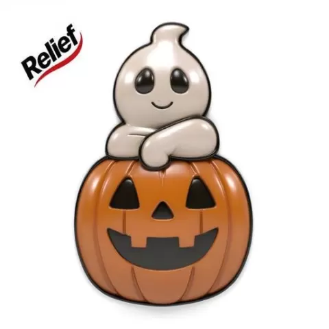 Pumpkin and ghost