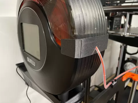 Sunlu S2 reverse bowden adaptor