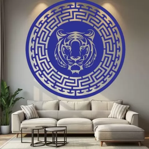 tiger wall decoration - Danu Pubudu