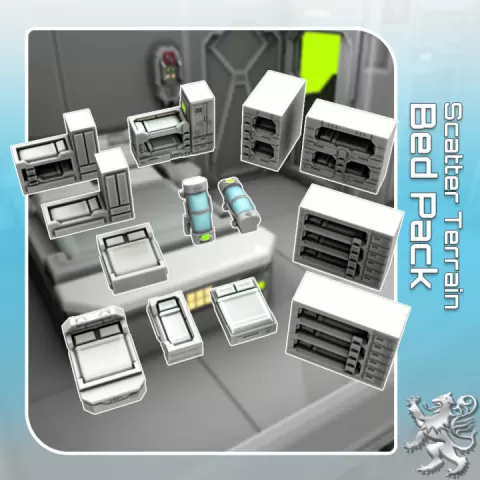 Bed Pack - Scatter Terrain by 2nd Dynasty