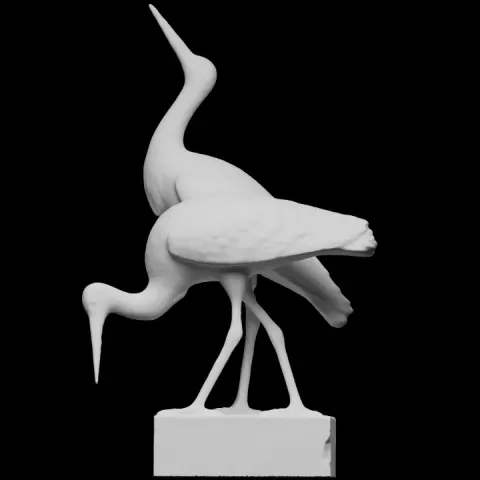 Stork couple by Noe 3D