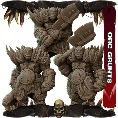 Orc Grunts by RocketPigGames