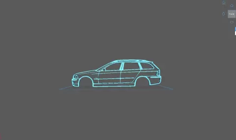 BMW - E46 Break Wall Art