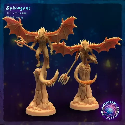 Spinagons by Dreamcaster