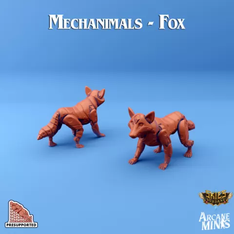 Mechanimals - Fox by Sordane Publishing