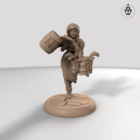 Human Barmaid by Lamppost Collective