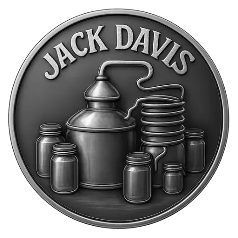 JACK DAVIS MOONSHINE COIN TOKEN WALL ART
