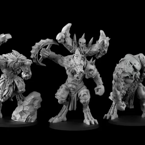 Wolfman Pack by Crosslances