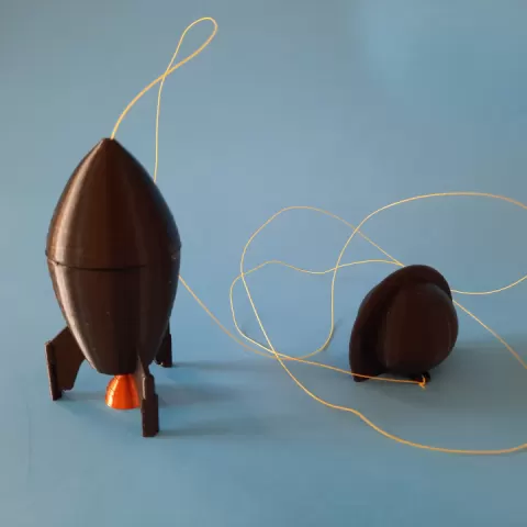 Rocket String Toy by Patrick Powell