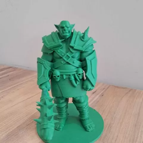 Orc Warrior Figure