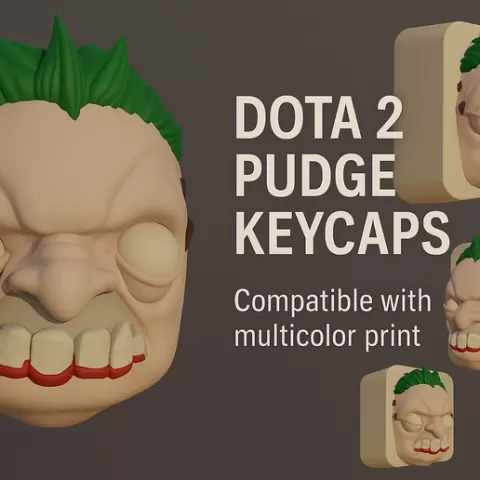 Dota2 - Pudge Keycaps