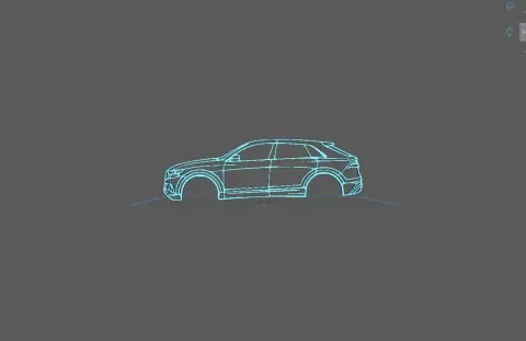 Audi - Q8 2019 Wall Art