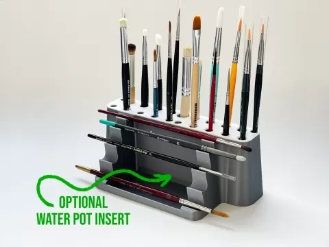 Paint Brush Rack