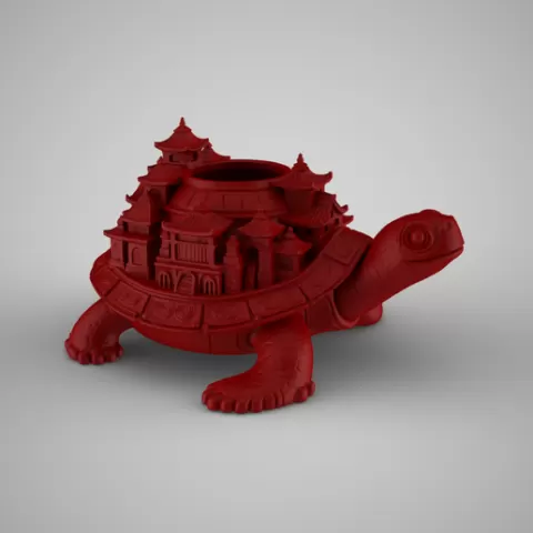 Turtle Shell City Decor